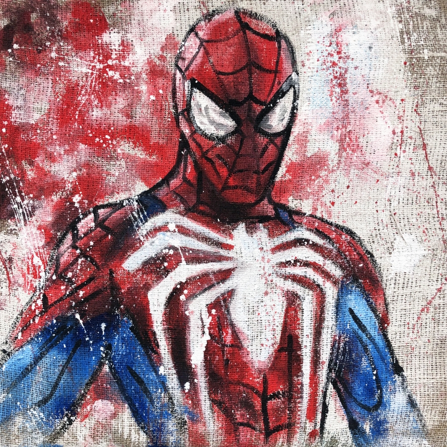 Tela Spiderman, Quadro l'Uomo Ragno - Fumetto - Quadro Canvas su